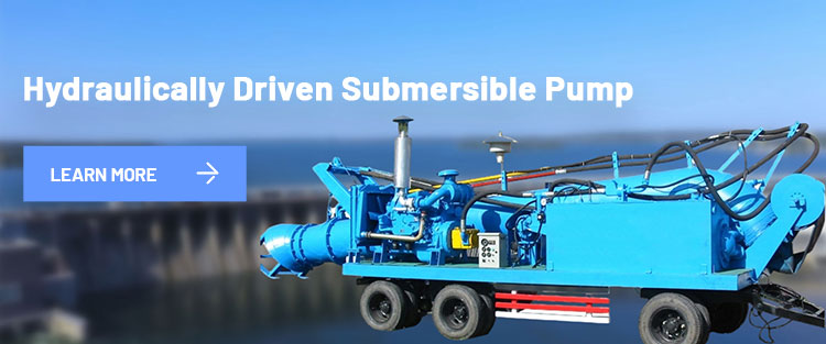 Hydraulically Driven Submersible Pump
